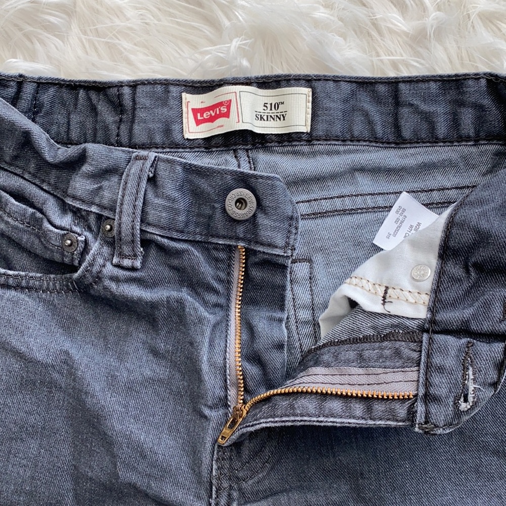 Levi’s | Gray 510 Skinny Jeans - Picture 5 of 14